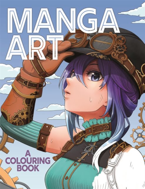Manga Art : A Colouring Book