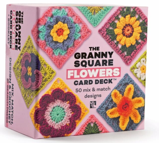 The Granny Square Flowers Card Deckâ„¢ : 50 Mix and Match Designs