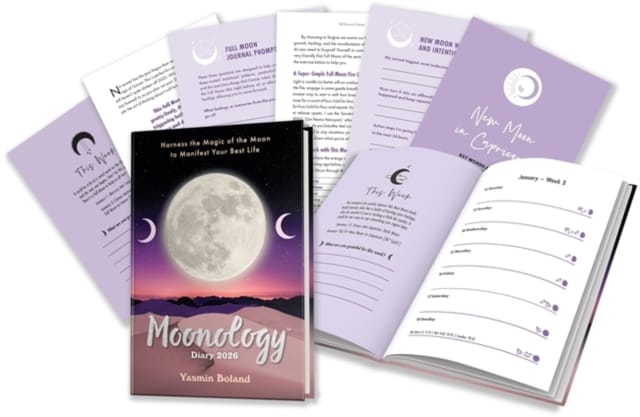 Moonologyâ„¢ Diary 2026 : Harness the Magic of the Moon to Manifest Your Best Life