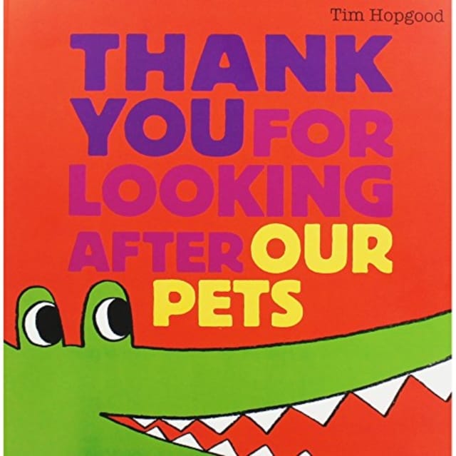 Thank You For Looking After Our Pets