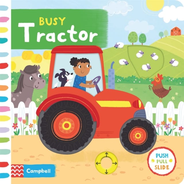 Busy Tractor : A Push, Pull, Slide Book