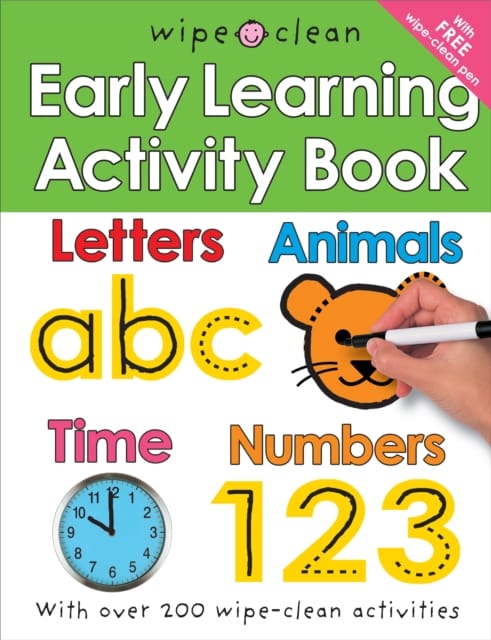 Wipe Clean Early Learn Activity Book