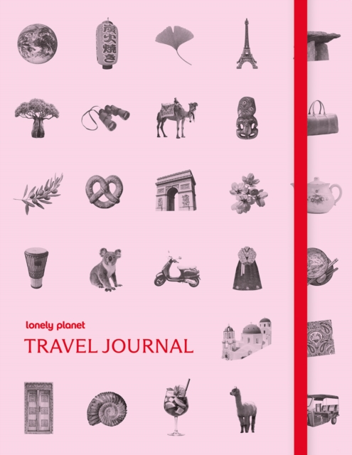Lonely Planet's Travel Journal: Pink : Record Precious Moments | Writing Prompts, Sticker Sheet & Trip Planning Tips | Pocket for Keepsakes | Available in Three Colours